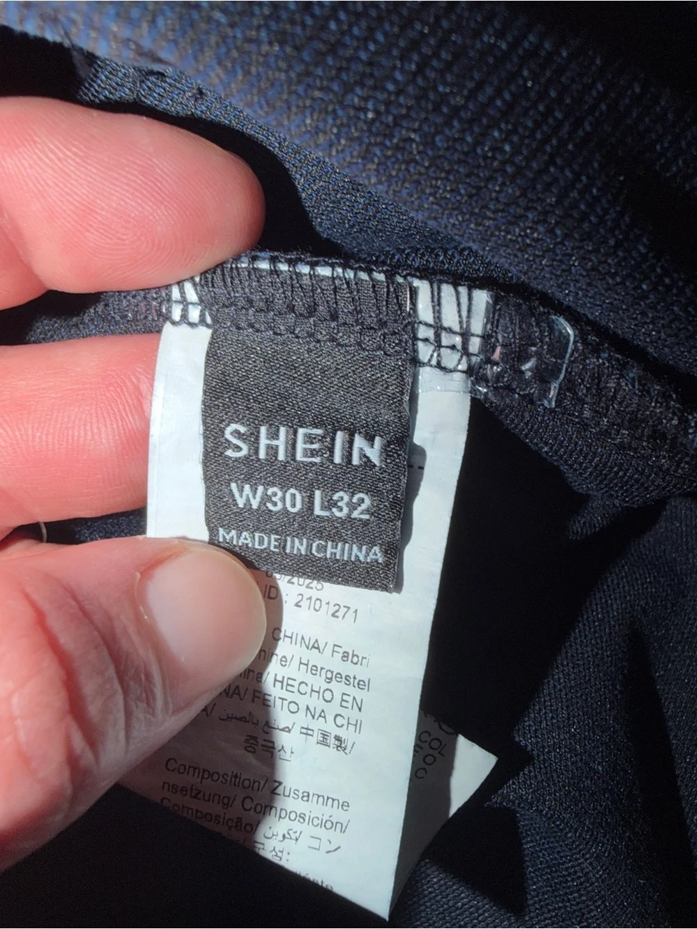 SHEIN Black stretch Wide-Leg Flare Jeans with Faded Wash